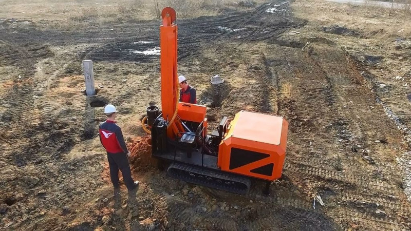 шнековое бурение